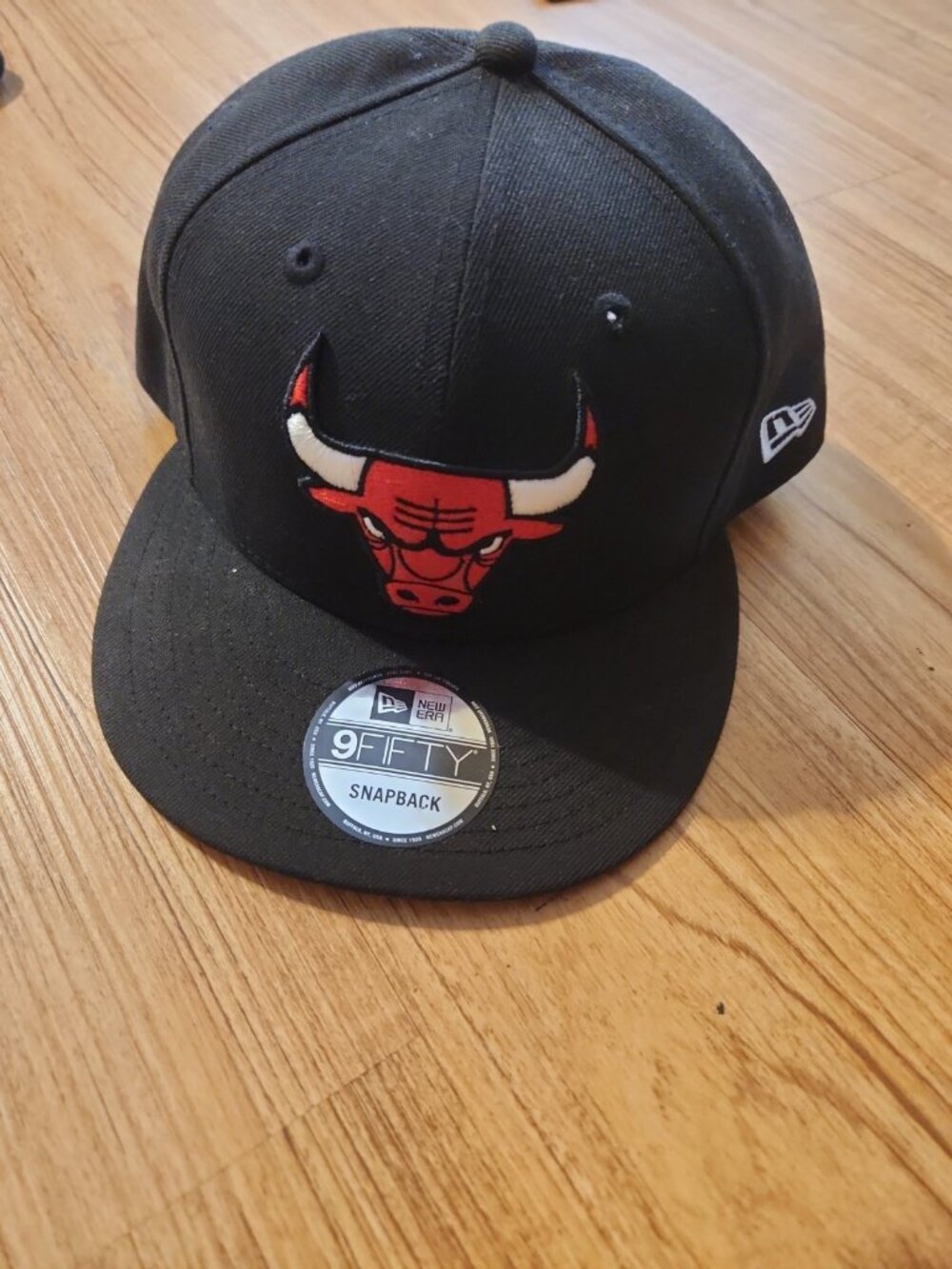 Chicago Bulls Black New Era 9FIFTY SnapBack Hat NBA